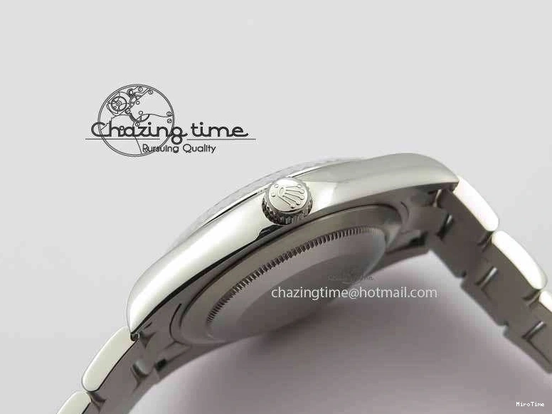 MiroTime 0505 Packable DateJust II 41mm SS BP Maker Best Edition Gray Dial Diam On SS Bracelet SA 3729
